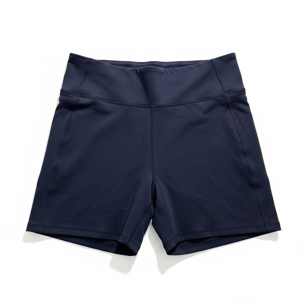 Old Navy Active Womens XXL Tall Navy Blue Biker Shorts Athleisure